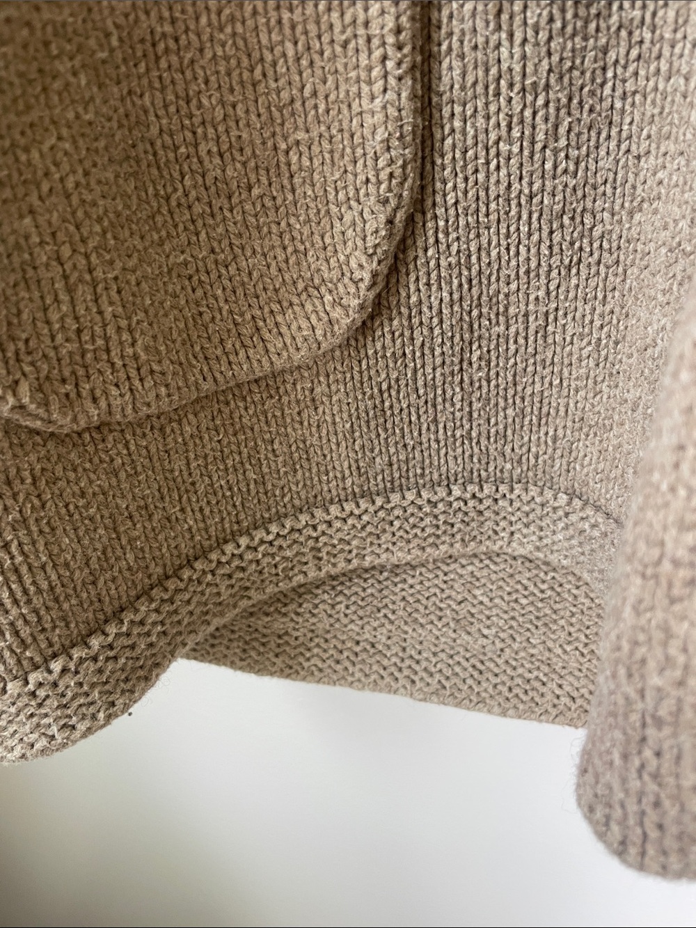 J. Crew Neutral Taupe Knit Cardigan - Picture 4 of 10